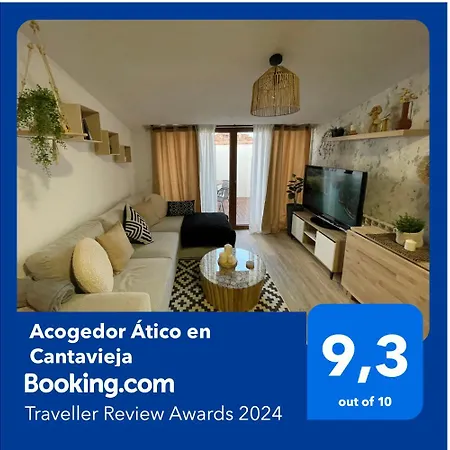 Acogedor Atico En Vute-23-026 アパート カンタビエハ